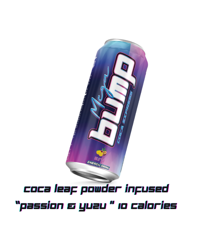 Mega Bump Energy Drink - Surge Flavor (12-Pack, 12 oz Sleek Cans)