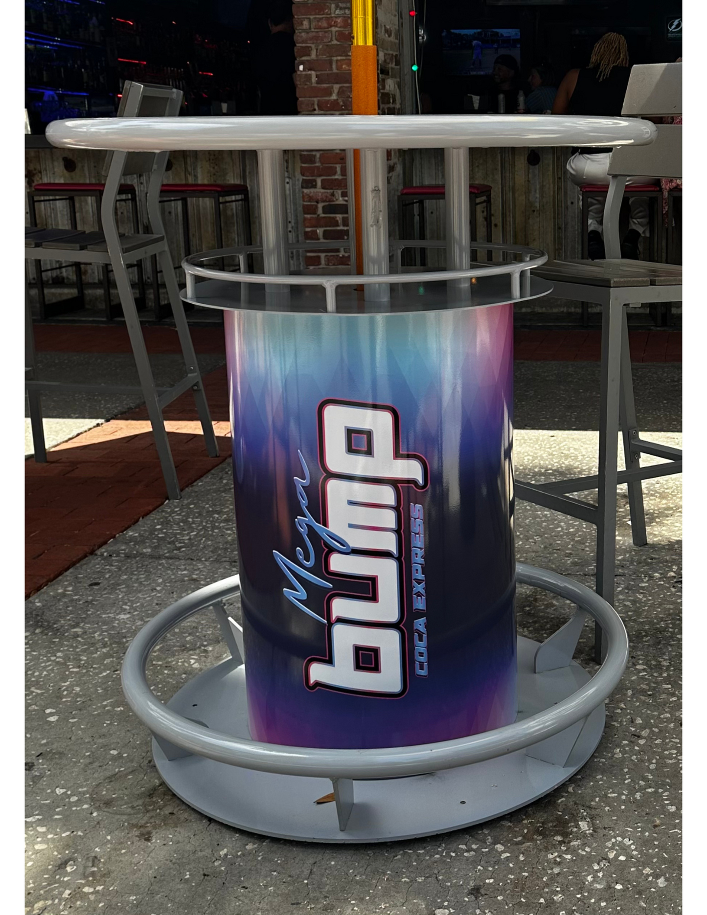 Mega Bump Branded Table