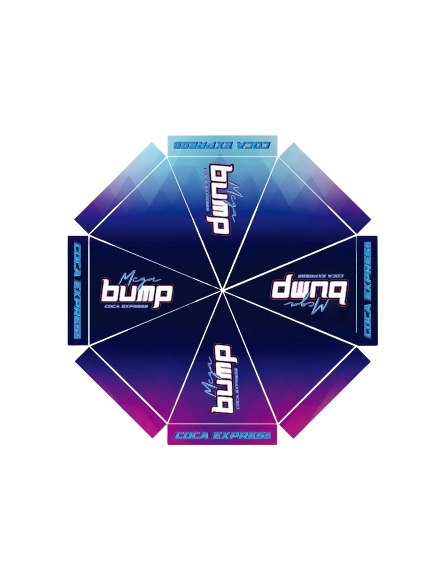 Mega Bump Branded Umbrella