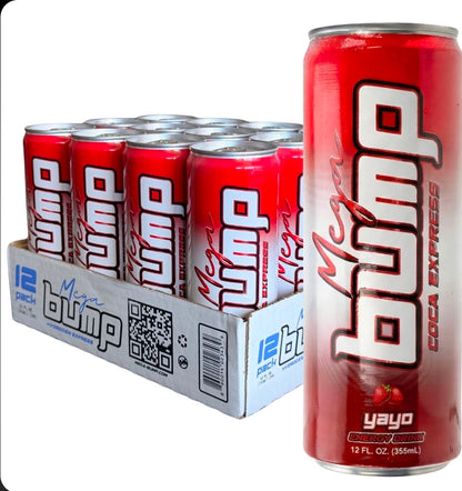 Mega Bump Energy Drink 12 Pack - COCA enfused