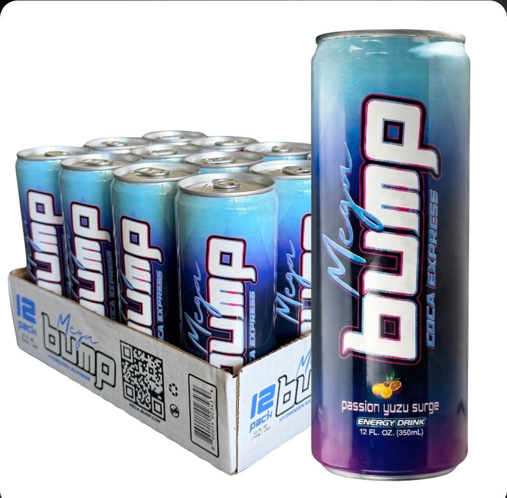 Mega Bump Energy Drink 12 Pack - COCA enfused