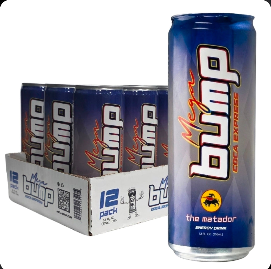 Mega Bump Energy Drink 12 Pack - COCA enfused