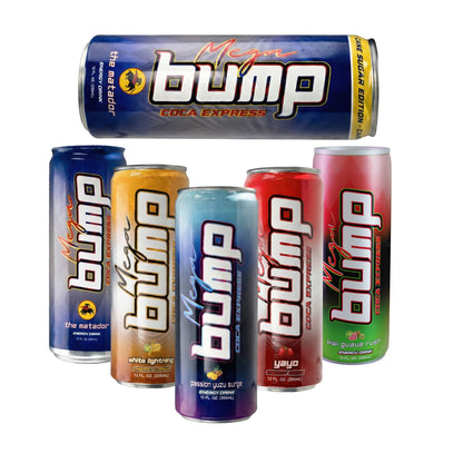 Mega Bump Energy Drink - Variety | 12 & 24-Pack | 6 Bold Flavors