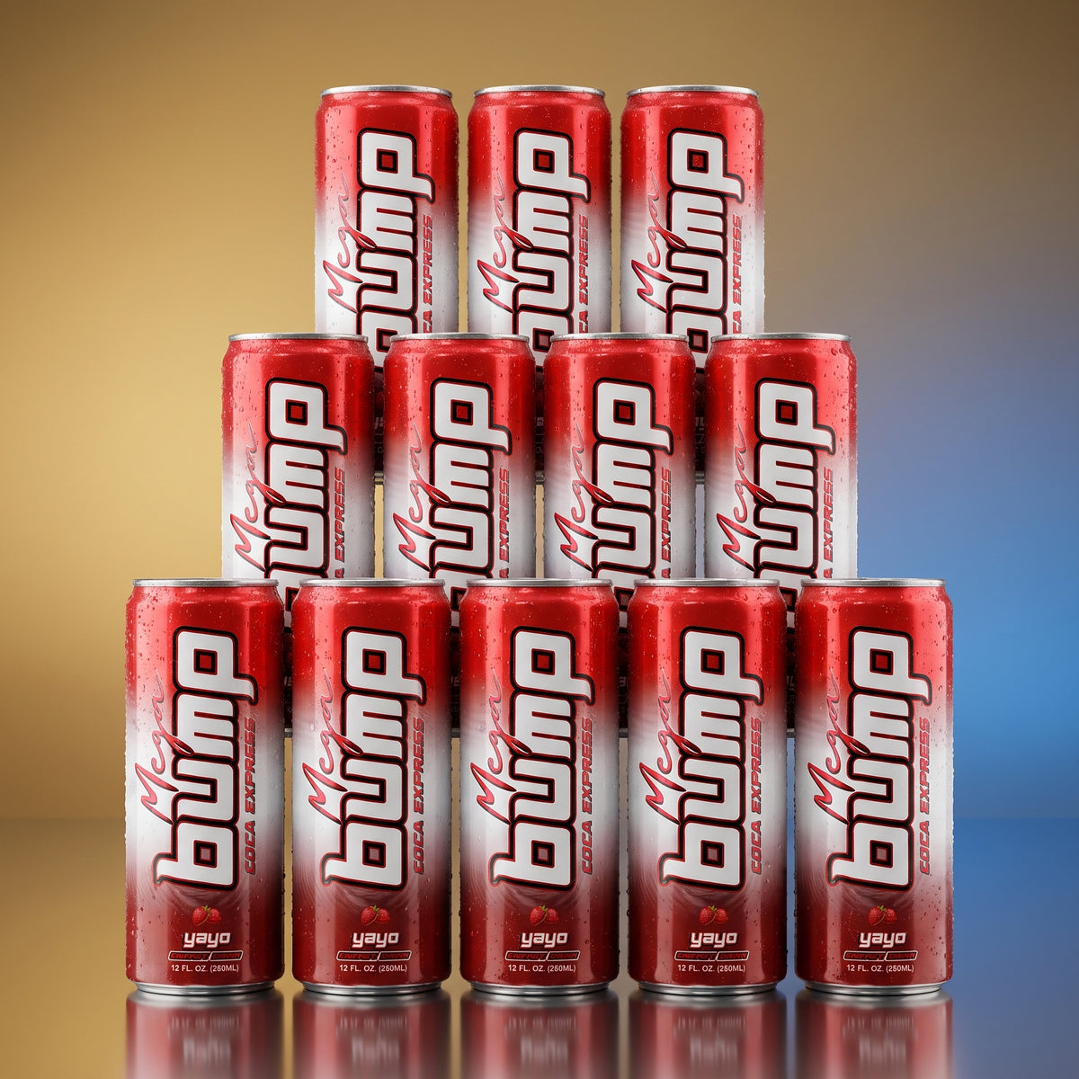 Mega Bump Energy Drink - Yayo | 12 & 24-Pack