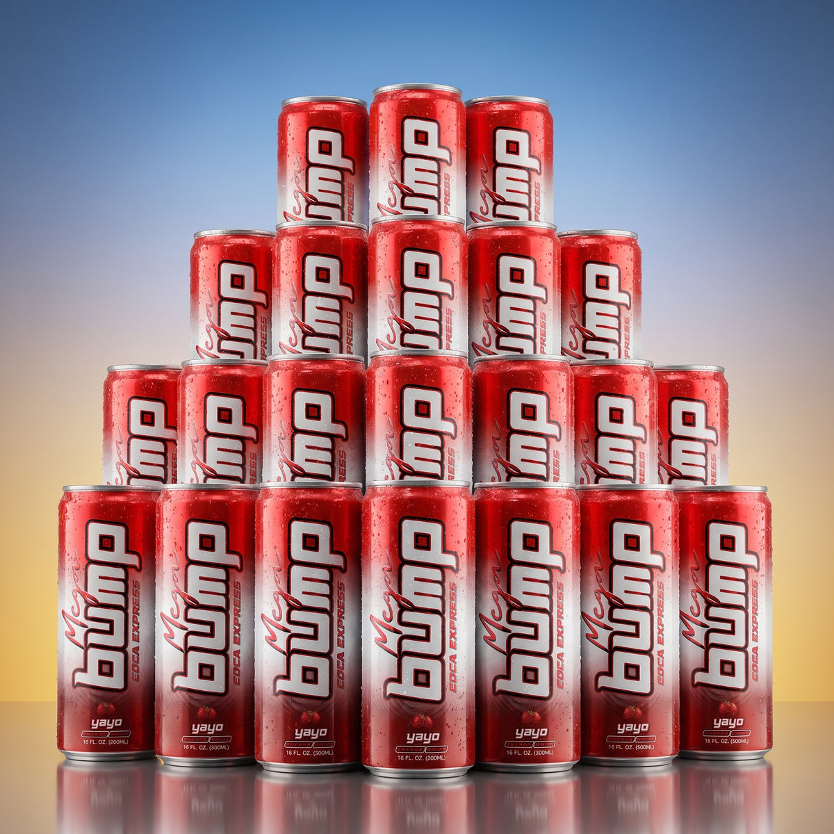 Mega Bump Energy Drink - Yayo | 12 & 24-Pack