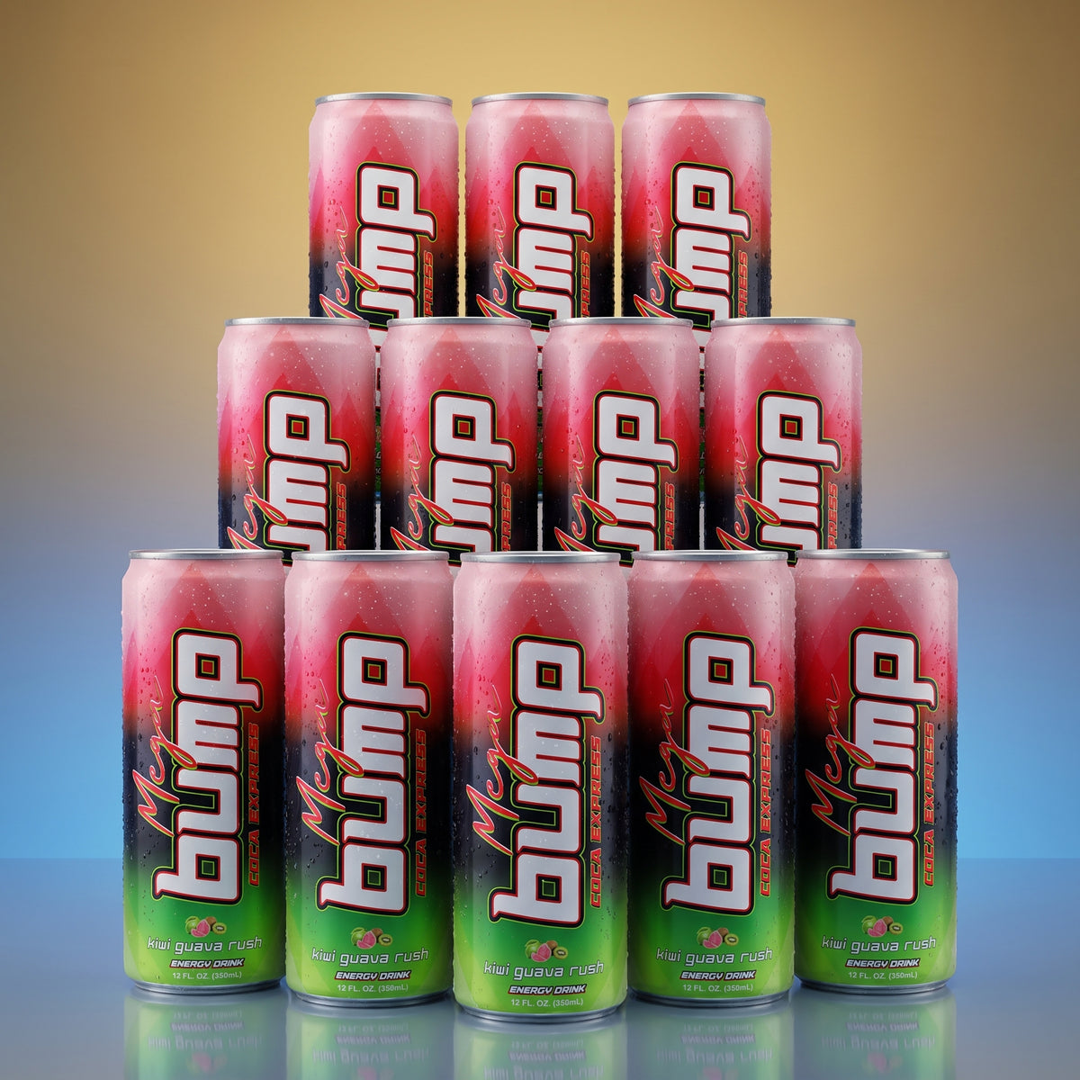 Mega Bump Energy Drink - Rush | 12 & 24-Pack