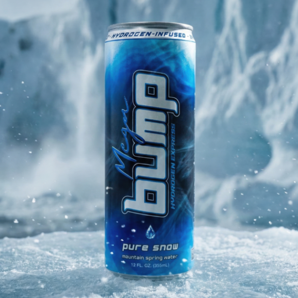 "Pure Snow" Hydrogen Mt. Spring Water -12 pk