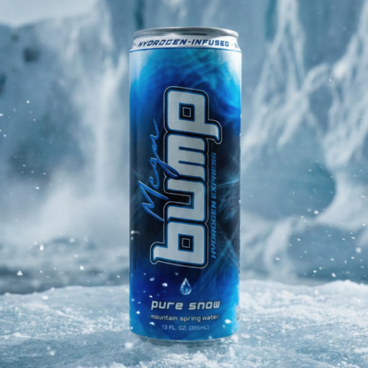 "Pure Snow" Hydrogen Mt. Spring Water -12 pk