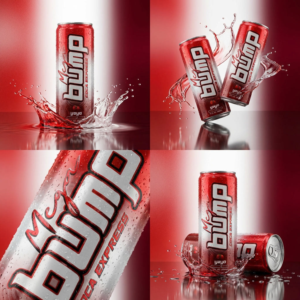 "Yayo" - Strawberry - Energy Drink - 12 pk
