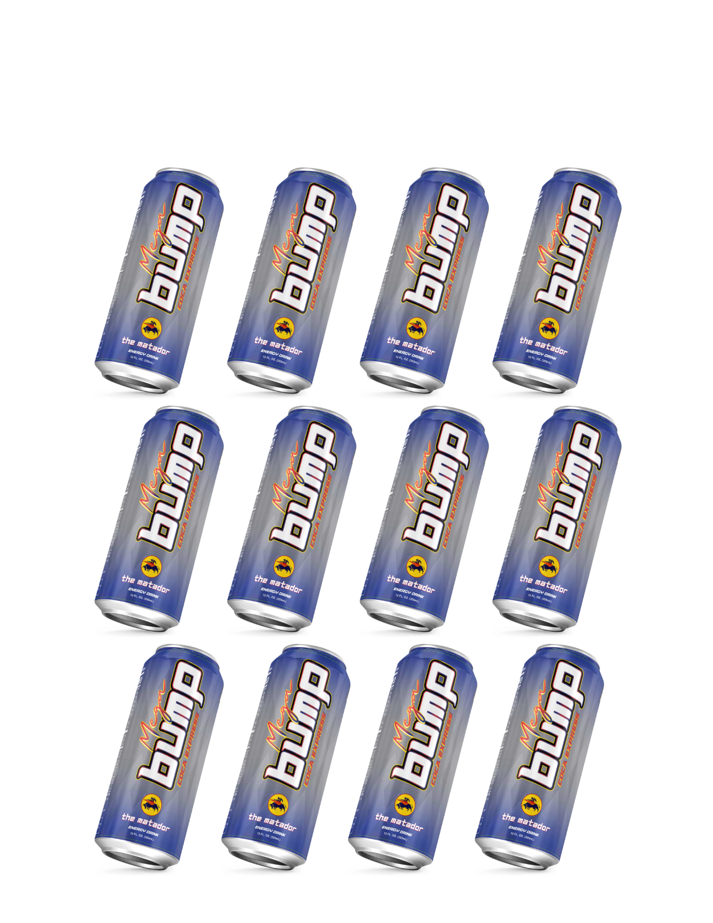 Mega Bump Energy Drink 12 Pack - COCA enfused