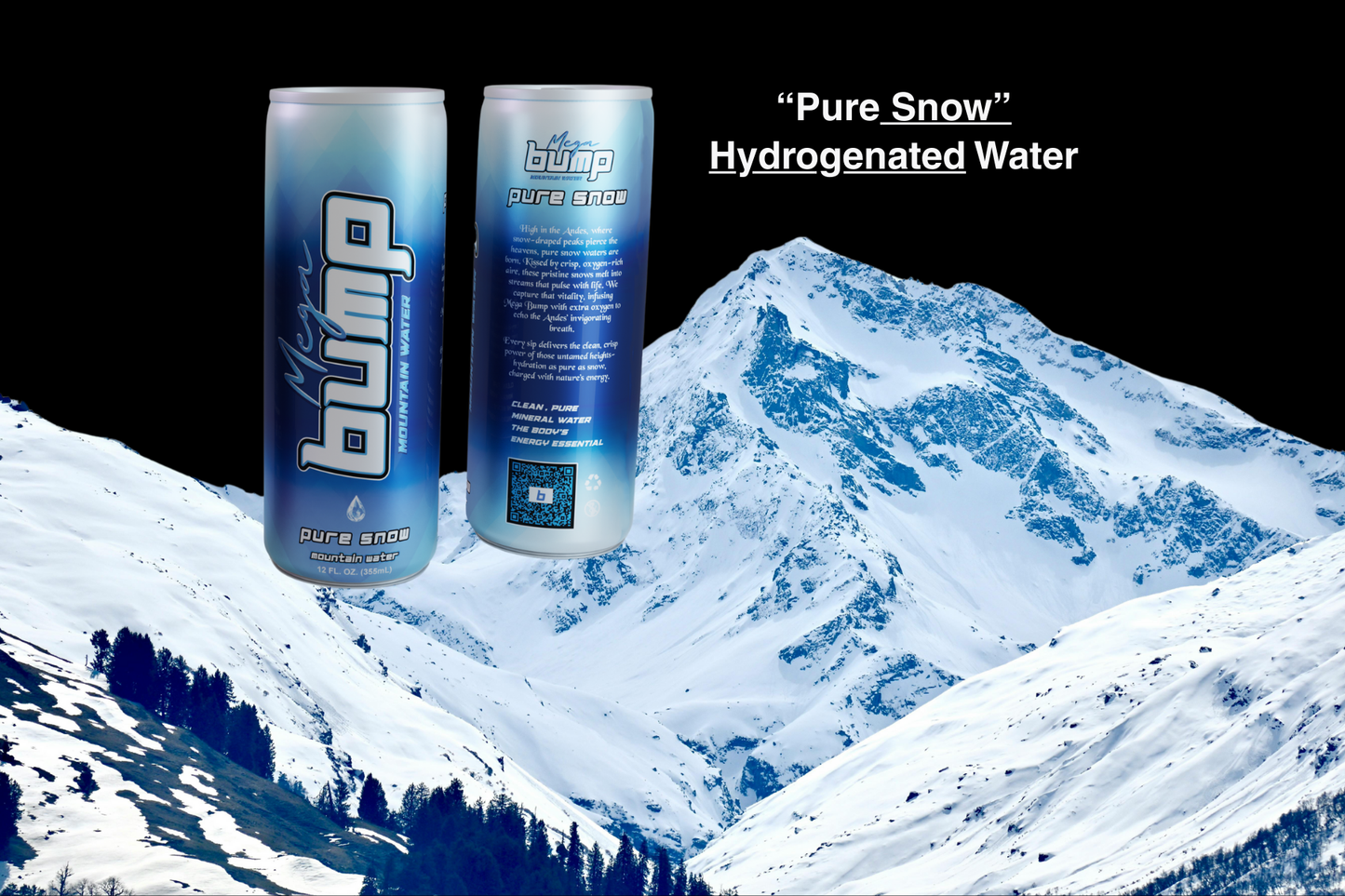 "Pure Snow" Hydrogen-Infused Water