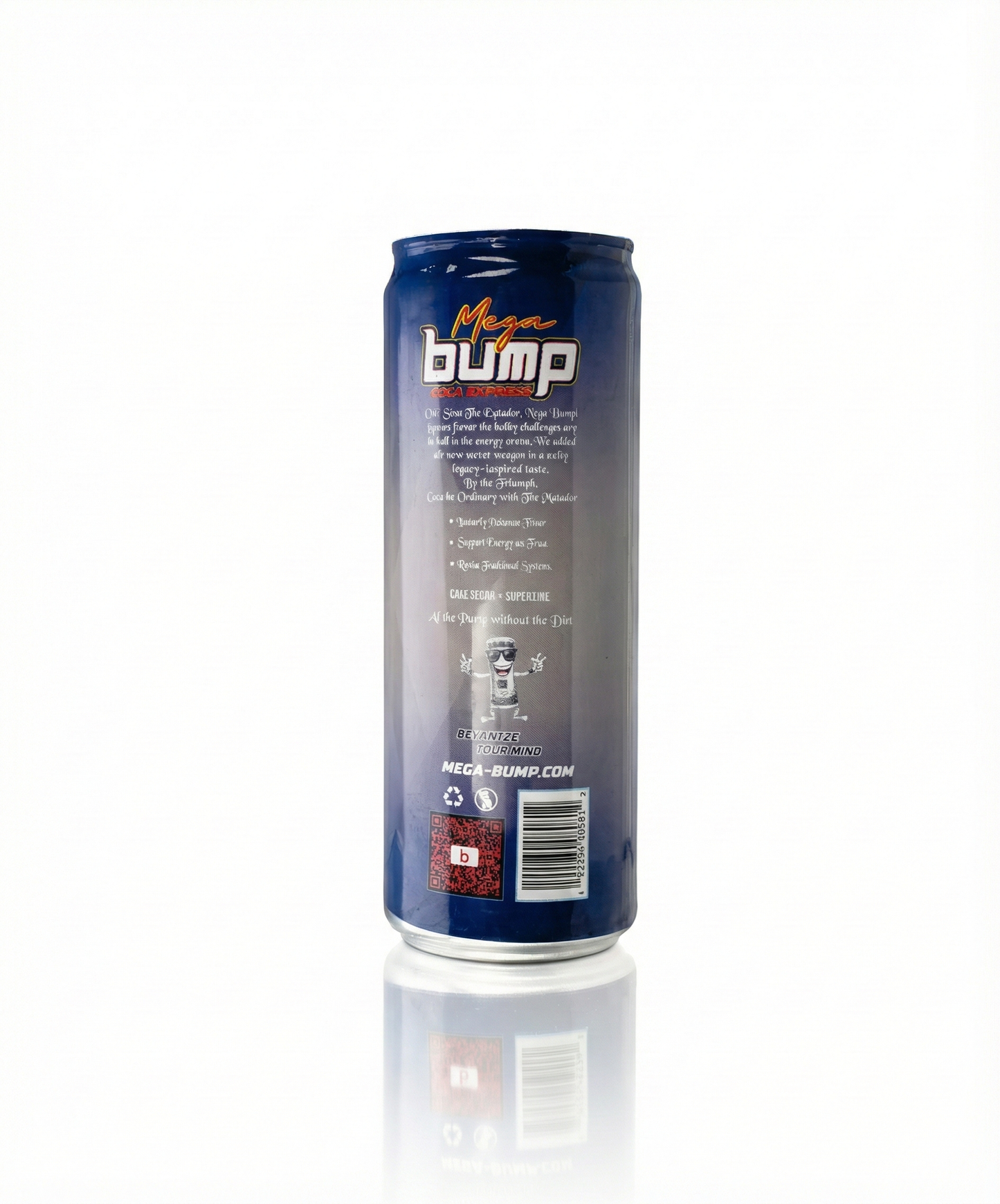 Mega Bump Energy Drink - Surge Flavor - 12 Pck