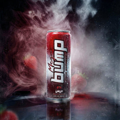 "Yayo" - Strawberry - Energy Drink - 12 pk