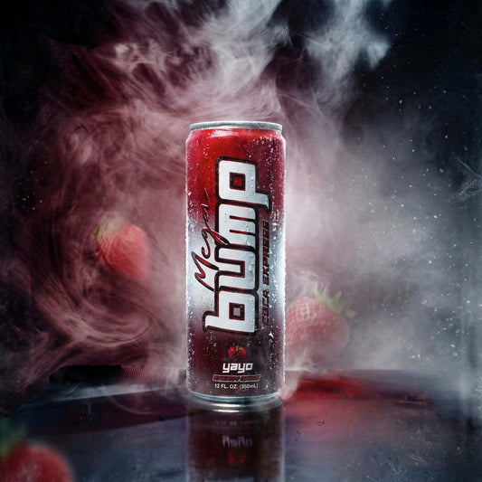 "Yayo" - Strawberry - Energy Drink - 12 pk