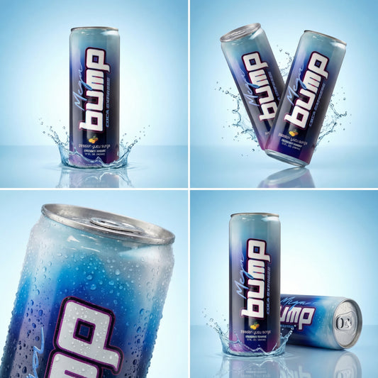 Mega Bump Energy Drink - Surge Flavor - 12 Pck