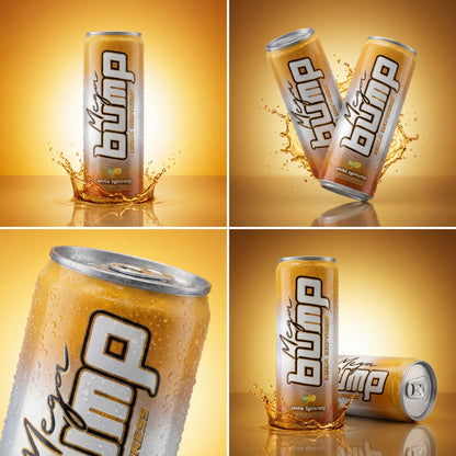 "White Lightning" - Citrus Energy Drink - 12 pk